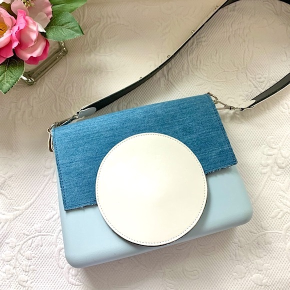 O Bag Italy Rare Denim Bag - Picture 2 of 15